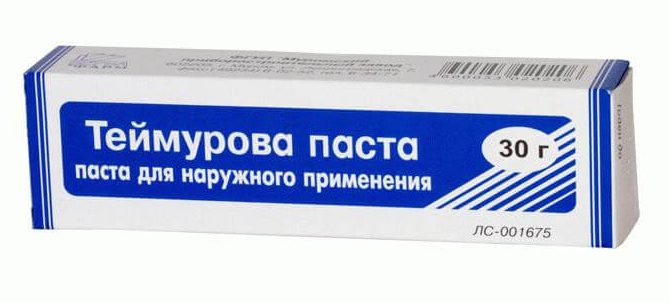 Теймурова паста: инструкция по применению