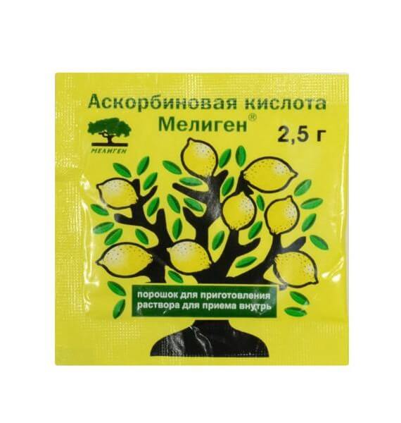 аскорбиновая кислота в порошке