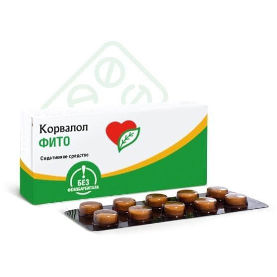 Корвалол Фито: инструкция по применению капель и таблеток