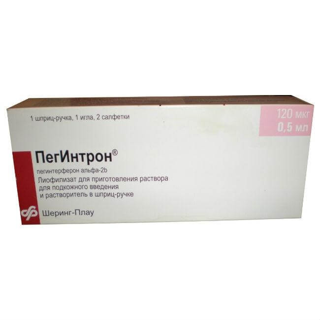 пегилированный интерферон альфа 2а