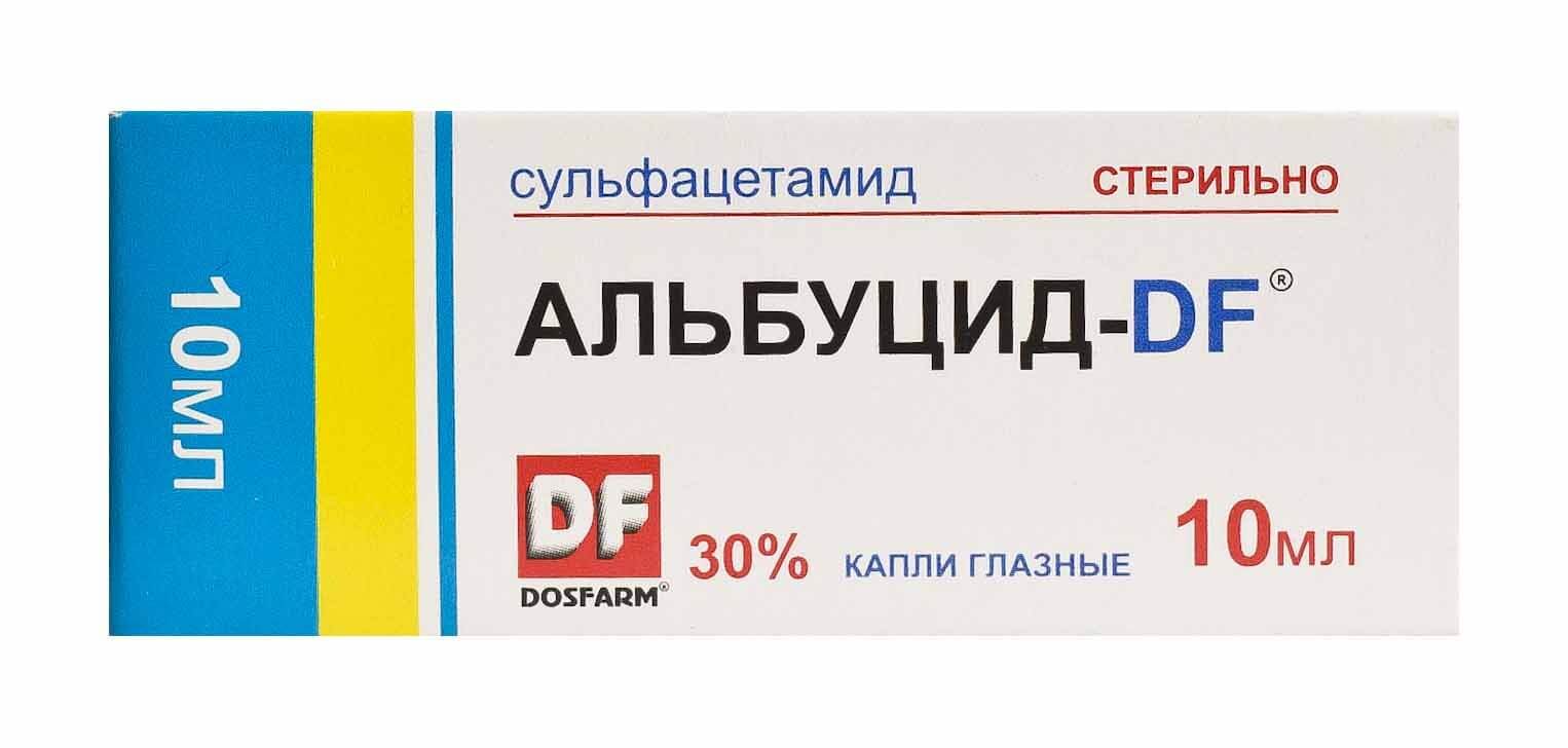 альбуцид при ячмене на глазу